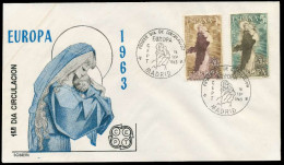 SPANIEN 1963 Nr 1411-1412 BRIEF FDC X0895BE - Briefe U. Dokumente