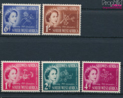 Namibia - Südwestafrika 274-278 (kompl.Ausg.) Postfrisch 1953 Königin Elisabeth II. (10368371 - Zuidwest-Afrika (1923-1990)