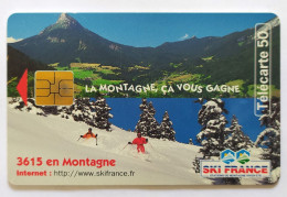 Télécarte France - La Montagne ça Vous Gagne - Sin Clasificación