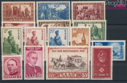 Saarland Postfrisch 85. Todestag Von Adolf Kolping 1950 Kolping, Rotes Kreuz, Europa U.a.  (10377626 - Ungebraucht