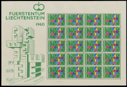 LIECHTENSTEIN BLOCK KLEINBOGEN Nr 398I Postfrisch KLEIN X1D7C86 - Blocks & Sheetlets & Panes