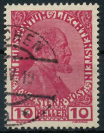 LIECHTENSTEIN 1917 Nr 6 Gestempelt X28E046 - Gebruikt