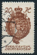LIECHTENSTEIN 1920 Nr 28 Gestempelt X28E07A - Used Stamps