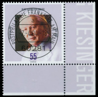 BRD BUND 2004 Nr 2396 Zentrisch Gestempelt ECKE-URE X3C891A - Used Stamps