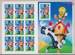 USA 2950B/BA FB Folienblatt (kompl.Ausg.) 1 Marke Nicht Gestanzt Postfrisch 1998 Comicfiguren (10368281 - Unused Stamps