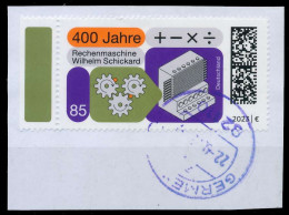 BRD BUND 2023 Nr 3786 Gestempelt Briefstück X6C26D2 - Gebruikt