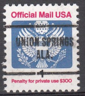 USA LOCAL Precancel/Vorausentwertung/Preo From ALABAMA - Union Springs - Type 704 - Precancels