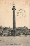 FRANCE - Paris - Colonne Vendome - Vue Générale - Animé - Monument - Carte Postale Ancienne - Otros Monumentos