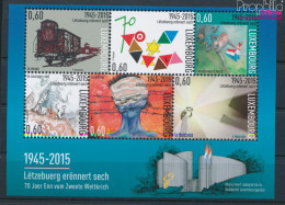Luxemburg Block35 (kompl.Ausg.) Postfrisch 2015 Beendigung 2. Weltkrieg (10377569 - Nuovi