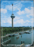 HOLLAND NETHERLAND ROTTERDAM HARBOUR EUROMAST POSTCARD CARTOLINA ANSICHTSKARTE CARTE POSTALE POSTKARTE CARD - Rotterdam