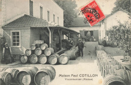 Villefranche * La Maison PAUL COTILLON * Viticulteur Vin Vignoble Tonneaux - Villefranche-sur-Saone