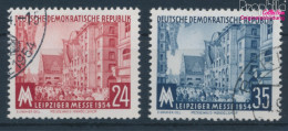 DDR 433-434 (kompl.Ausg.) Gestempelt 1954 Herbstmesse (10392377 - Used Stamps