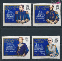 Falklandinseln 432-435 (kompl.Ausg.) Postfrisch 1985 Kapitäne Und Ihre Schiffe (10368860 - Falkland Islands