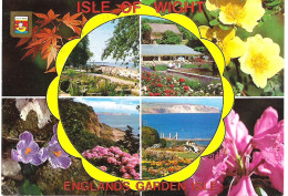 SCENES FROM THE ISLE OF WIGHT, ENGLAND. USED POSTCARD Mm2 - Altri & Non Classificati