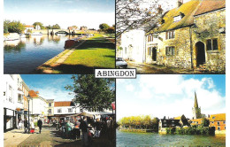 SCENES FROM ABINGDON, OXFORDSHIRE, ENGLAND. UNUSED POSTCARD Mm2 - Andere & Zonder Classificatie