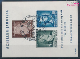 DDR Block12 (kompl.Ausg.) Ersttagssonderstempel Gestempelt 1955 Schiller (10392371 - Usati