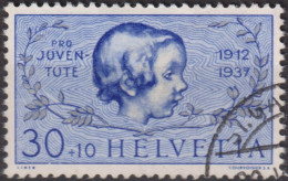 1937 Schweiz / Pro Juventute ° Zum:CH J84, Mi:CH 317, Yt:CH 306, Mädchenkopf - Used Stamps