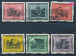 DDR 698-703 (kompl.Ausgabe) Gestempelt 1959 Vögel (10392313 - Used Stamps