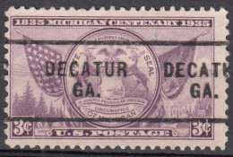 USA LOCAL Precancel/Vorausentwertung/Preo From GEORGIA - Decatur - Type 703 - Precancels