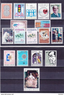BELGIQUE 1972 Yvert 1616-1626 + 1638-1643 NEUF** MNH Cote : 8 Euros - Unused Stamps