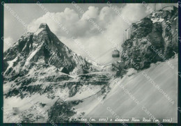 Aosta Valtournenche Pian Rosà Cervino FG Foto Cartolina KB5270 - Aosta