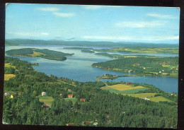 Norway -  Sundvollen Ringerike -view From The Queen's Road Lake Tyriforden. Sent To France - Norvegia