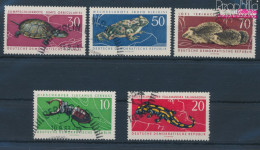 DDR 978-982 (kompl.Ausgabe) Gestempelt 1963 Geschützte Tiere (10392231 - Oblitérés