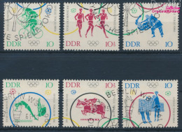 DDR 1039-1044 (kompl.Ausg.) Gestempelt 1964 Olympiade (10392211 - Used Stamps