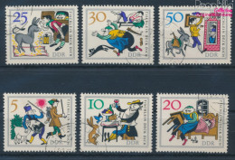 DDR 1236-1241 (kompl.Ausgabe) Gestempelt 1966 Märchen (10392176 - Usati