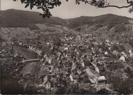 D-76599 Weisenbach - Murgtal - Gasthaus Metzgerei Blume - Alte Ansicht - Rastatt