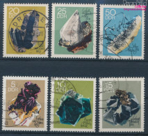 DDR 1468-1473 (kompl.Ausgabe) Gestempelt 1969 Minerale (10392137 - Usados