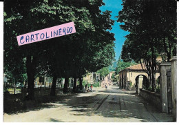 Marche-macerata-borgo S.antonio Frazione Di Visso Veduta Viale Dei Castani E Chiesa - Autres & Non Classés