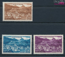 Andorra - Französische Post Postfrisch Landschaften 1957 Landschaften  (10368391 - Nuovi