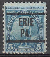 USA LOCAL Precancel/Vorausentwertung/Preo From PENNSYLVANIA - Erie - Type 204 - Préoblitérés