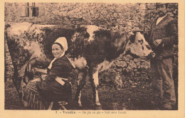 Vendée * De Pis En Pis * Lait Sans Fraudé * Coiffe * Ferme Agriculture Traite De Vache Lait - Sonstige & Ohne Zuordnung