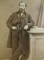 Photo Cdv Legros à Paris - Homme, Notable En Pied, Second Empire Ca 1865  L678 - Alte (vor 1900)