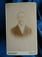 Photo Cdv Walery à Paris - Jeune Homme, Portrait Nuage Ca 1890 L678 - Alte (vor 1900)