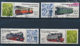 DDR 2864-2867 (kompl.Ausgabe) Gestempelt 1984 Schmalspurbahnen (10392442 - Used Stamps