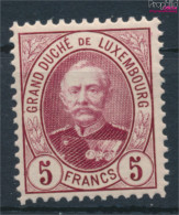 Luxemburg 66B Postfrisch 1891 Adolf (10368820 - 1891 Adolphe Front Side