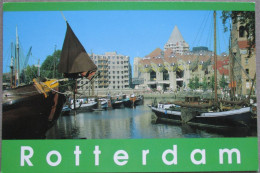 HOLLAND NETHERLAND ROTTERDAM HARBOUR CITY CENTER KARTE POSTCARD CARTOLINA ANSICHTSKARTE CARTE POSTALE POSTKARTE CARD - Rotterdam