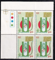 T/L India MNH 1996, International Crop Science Congress, Wheat, Seeds, DNA Thread, Test Tube, Chemistry, Agriculture, - Hojas Bloque