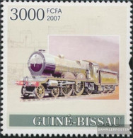 Guinea-Bissau 3627 (complete. Issue) Unmounted Mint / Never Hinged 2007 Steam Locomotives - Guinea-Bissau