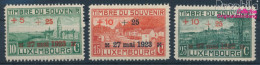 Luxemburg 144-146 (kompl.Ausg.) Postfrisch 1923 Kriegerdenkmal (10363302 - Ongebruikt