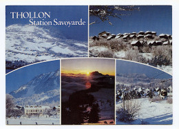 Thollon-les-Mémises - Station Savoyarde - Carte Multivues - Thollon