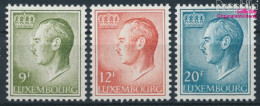 Luxemburg 919z-921z (kompl.Ausg.) Normales Faserpapier Postfrisch 1983 Jean (10368801 - Unused Stamps