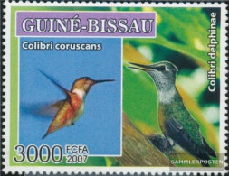 Guinea-Bissau 3611 (complete. Issue) Unmounted Mint / Never Hinged 2007 Birds - Hummingbirds - Pfadfinderlogo - Guinea-Bissau
