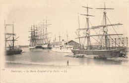 Dunkerque * Le Bassin Freycinet Et Les Docks * Bateau Voilier 3 Mâts - Dunkerque