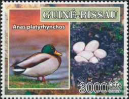 Guinea-Bissau 3601 (complete. Issue) Unmounted Mint / Never Hinged 2007 Birds - Ducks - Pfadfinderlogo - Guinea-Bissau