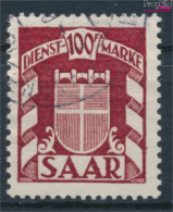 Saarland D44 Gestempelt 1949 Wappen Des Saarlandes (10377613 - Gebraucht