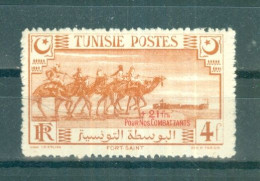 TUNISIE - N°271* MH Trace De Charnière SCAN DU VERSO.  Série "Général Mast" Au Profit De L'oeuvre Des Combattants. - Unused Stamps